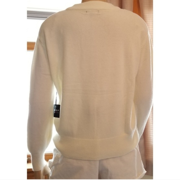 POOF Cream Ginger Sweater, S, NWT - Picture 2 of 4